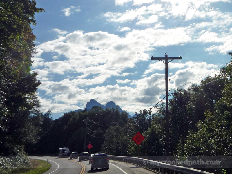 The target – Mt. Baring