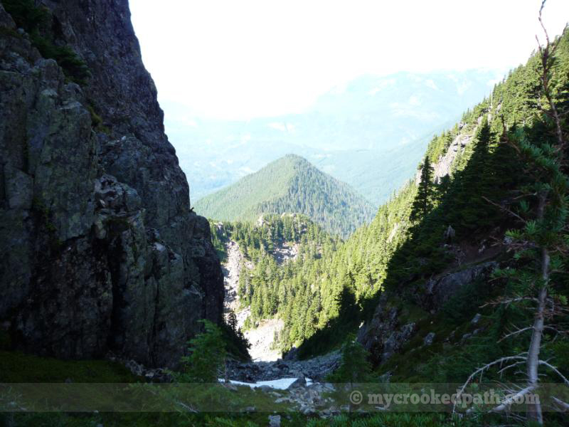 Looking back the way I came 