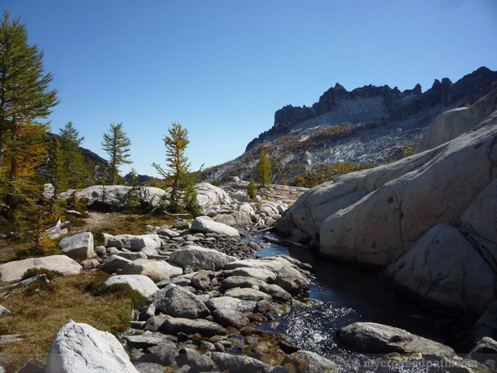 Outlet of Inspiration Lake
